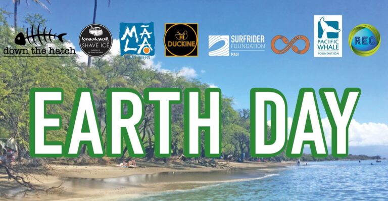 Earth Day Beach Clean-up – Surfrider Maui