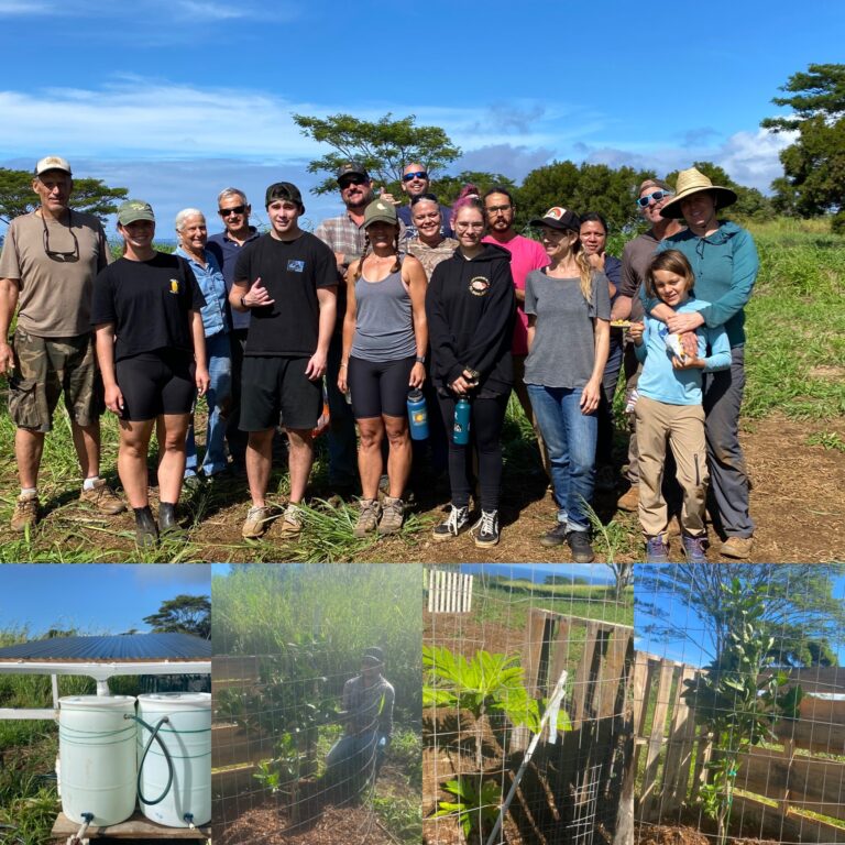 Kokua Saturday at Malama Hamakua Maui