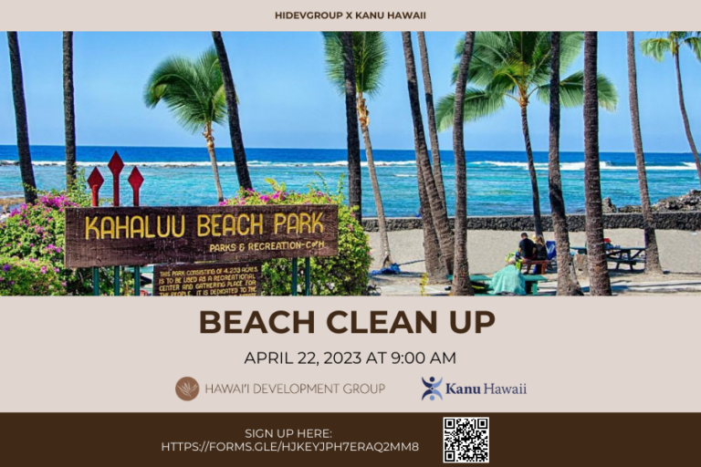 Kahaluu Beach Park Clean Up