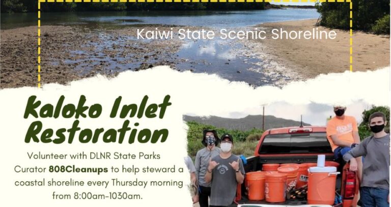 Kaloko Inlet Restoration