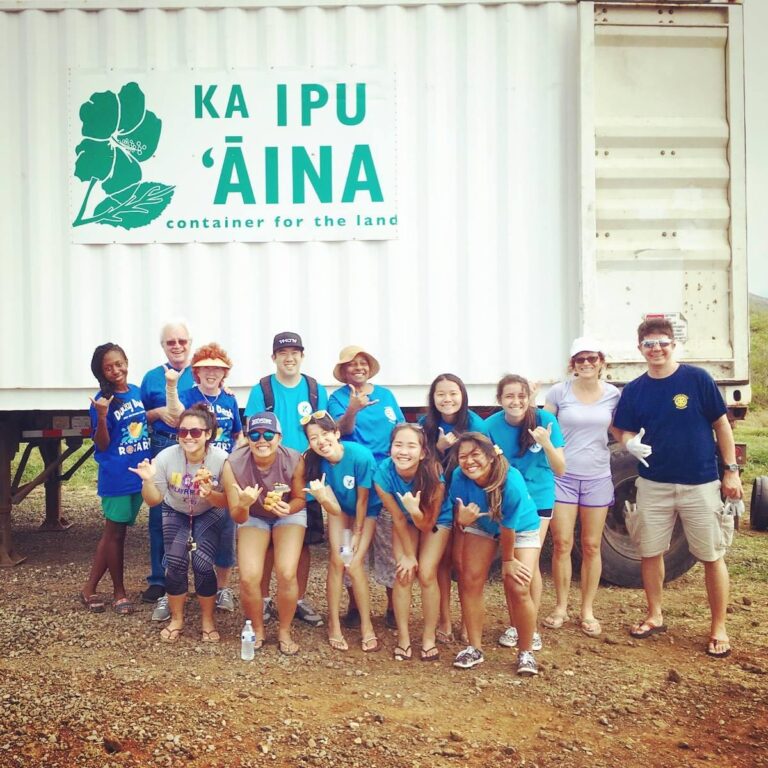 Waimanalo Beach Park  Clean Up