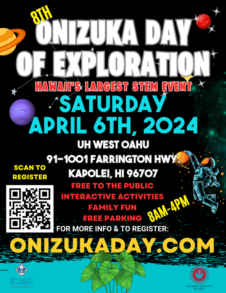 Onizuka Day of Exploration STEM Event Help Needed!