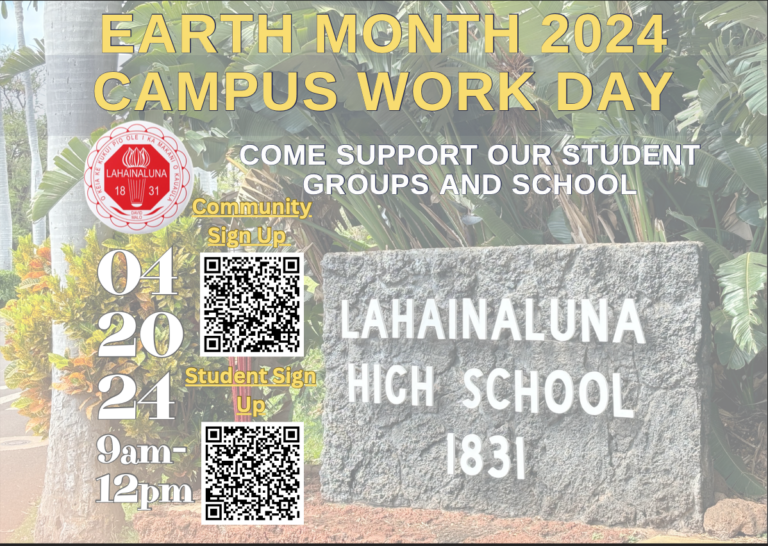 Earth Month Campus Work Day!