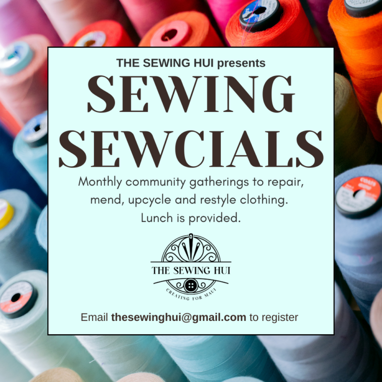 Reuse, Rewear, Relove – Mending & Clothing Repair Sewcials