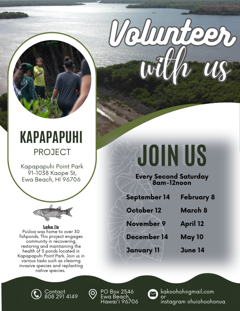 Kapapapuhi Community Workday